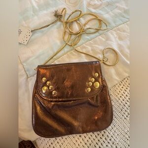 Italian bought in Italy Brown Metallic Women's Bag nwt
